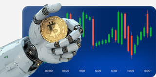 Dashboard view of the Destrade AI cryptocurrency exchange platform